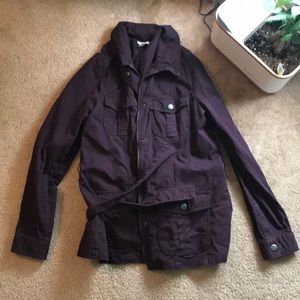 Westport utility jacket with tie